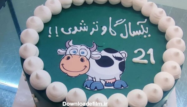نوشته عجیب روی کیک تولد یک جوان تهرانی سوژه شد /عکس