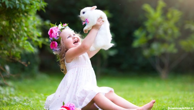 خرگوش حیوان خانگی مناسب برای کودکان