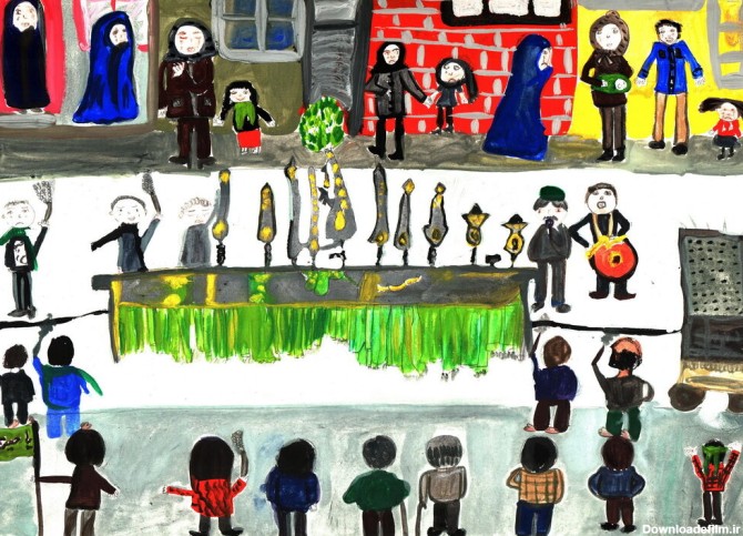 نمایشگاه مجازی نقاشی عاشورایی گشایش یافت - کانون