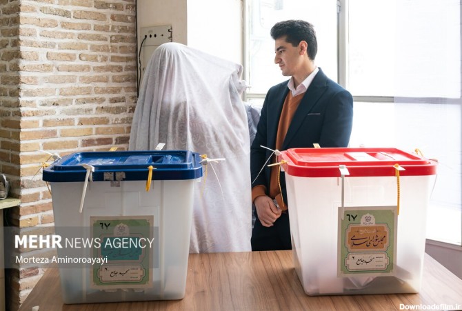 حضور اقشار مختلف مردم نیشابور در انتخابات ۱۴۰۲