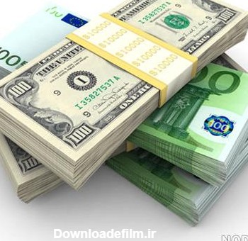 عکس دلار و یورو