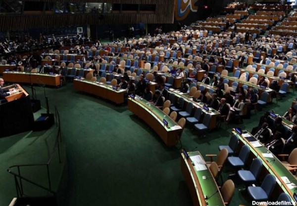 ببینید | صندلی‌های خالی سازمان ملل همزمان با سخنرانی نتانیاهو