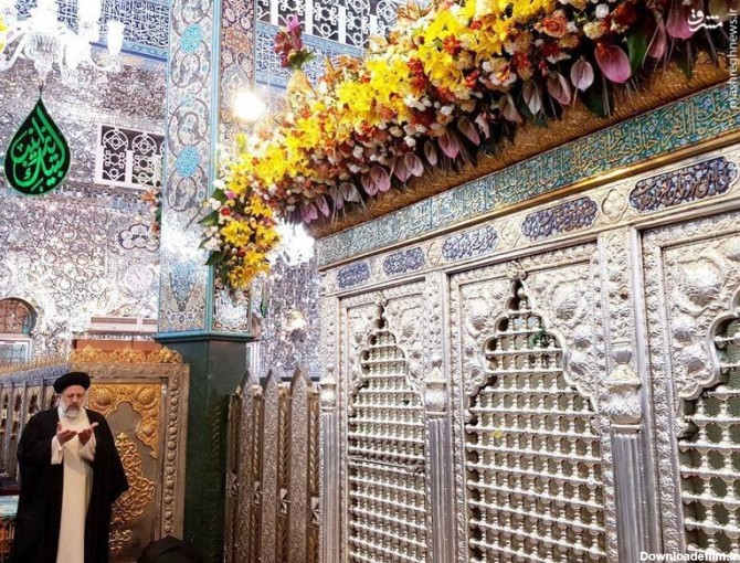 زیارت و نماز رئیسی در حرم حضرت زینب (س) + عکس‌ها - خبرآنلاین