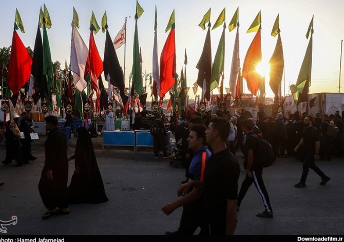 پیاده روی اربعین و زائران حسینی- عکس خبری تسنیم | Tasnim