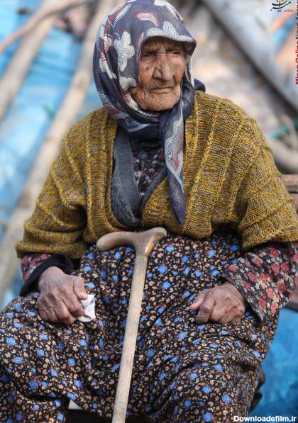 پیرترین زن ترکیه +عکس