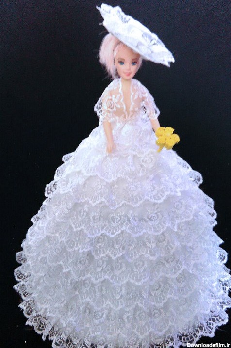 عروسک بافتنی عروس زیبا | zibashops.ir