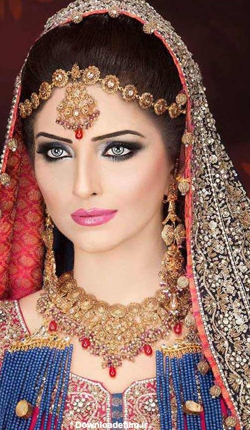 عکس لباس عروس هندی زیبا