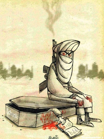 کاریکاتور/ تفکر طالبانی!