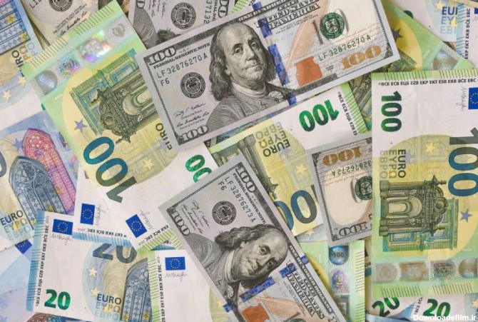 دانلود تصویر انواع اسکناس های یورو و دلار | تیک طرح مرجع گرافیک ایران