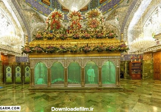 15 عکس بسیار زیبا از ضریح و داخل حرم امام علی (ع)