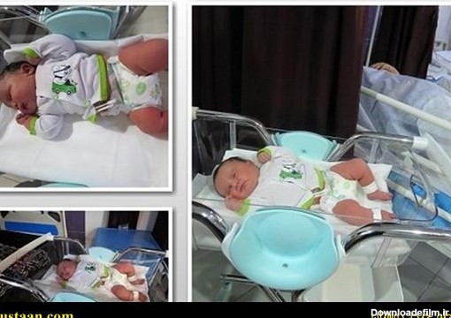 عکس: تولد نوزاد ۵ کیلویی در شیراز|دوستان