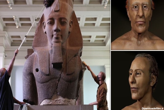 بازسازی چهره فرعون پس از ۳۲۰۰ سال!
