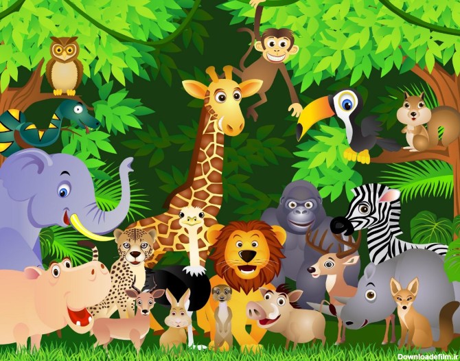 میمون کوچولو و حیوانات جنگل - رادیو قصه صوتی کودکانه