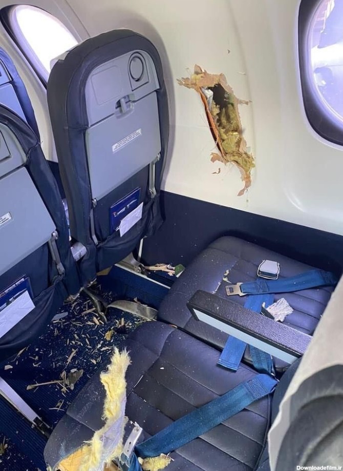 عکس داخل هواپیما مسافربری ایران