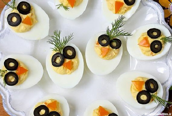 تزیین تخم مرغ آب پز با بیش از 80 ایده فوق العاده - گیاهان دارویی