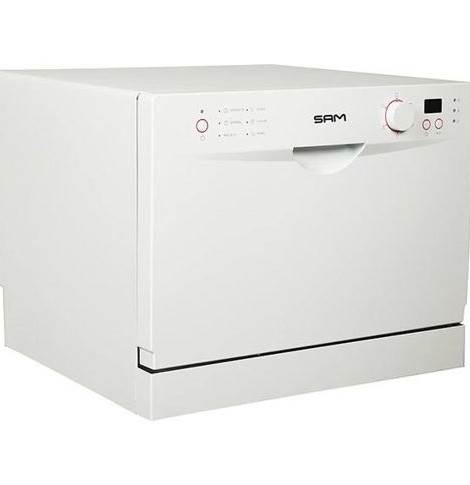 ماشین ظرفشویی رومیزی سام مدل DW-1309W - فروشگاه سام انتخاب