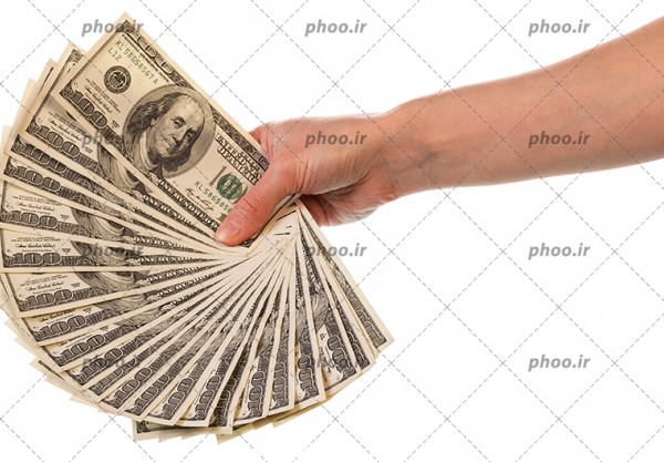 عکس دستی که اسکناس های دلاری را در دست گرفته است – عکس با کیفیت و ...