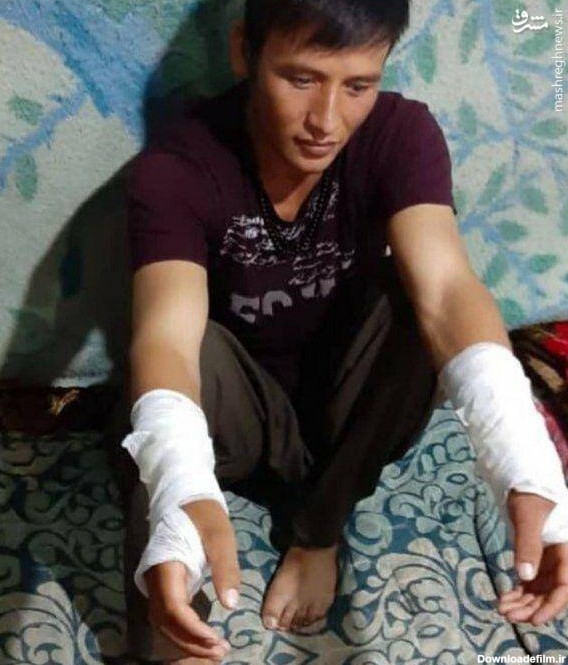 به آتش زدن جوان افغان برای نجات یک خانواده +عکس - مشرق نیوز