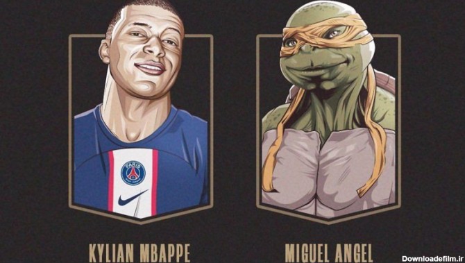 شباهت عجیب بازیکنان فوتبال به شخصیت‌های کارتونی! + تصاویر