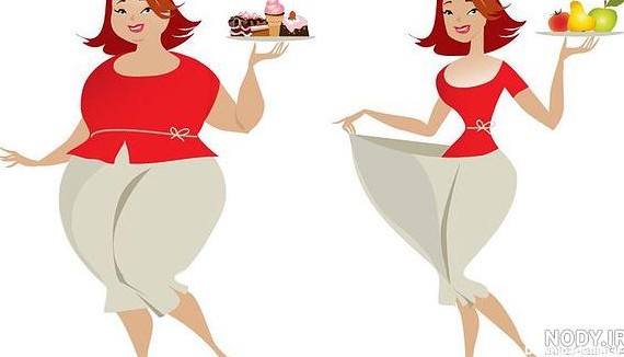 عکس نقاشی زن چاق