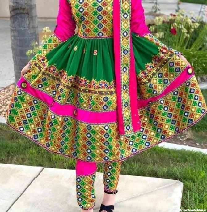 پوشاک افغانی | لباس های سنتی و محلی گند افغانی و هندی - پوشاک ...