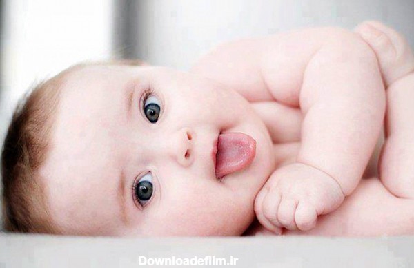 عکس زیبا از نوزاد بامزه و شیرین