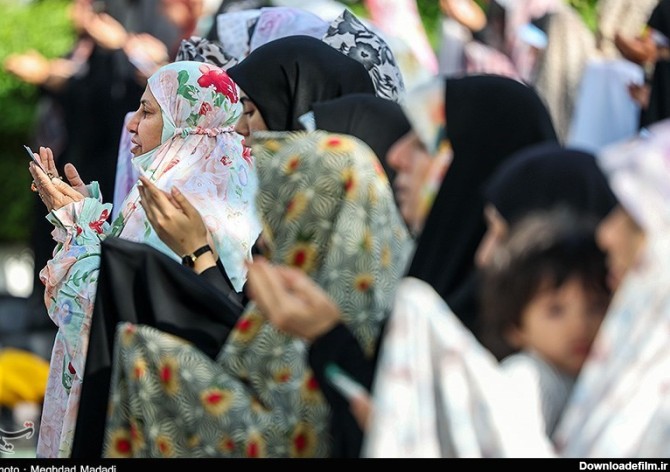 نماز عید فطر در مصلی تهران- عکس خبری تسنیم | Tasnim