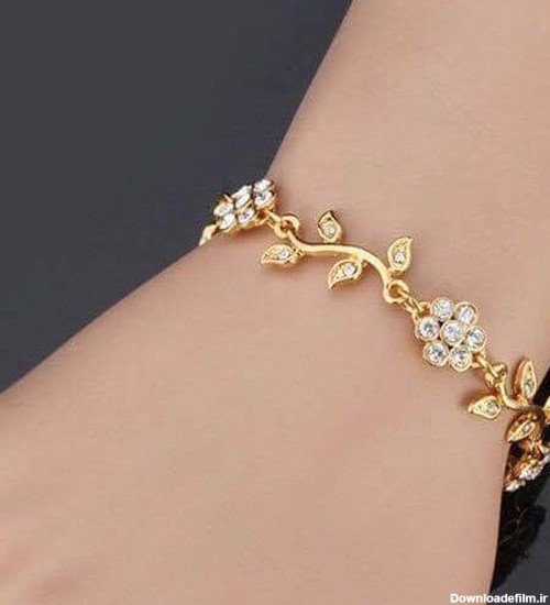 مدل دستبند طلا شیک و مجلسی دخترانه + دستبند طلا زنانه