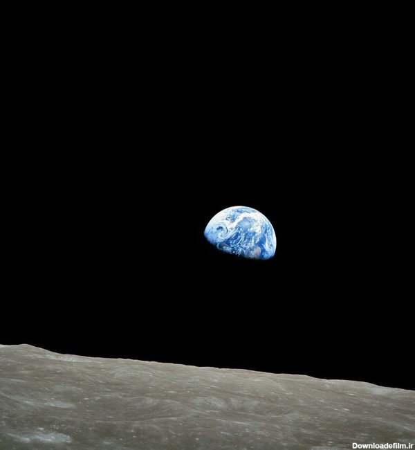 تصاویر خیره‌کننده از زمین و ماه