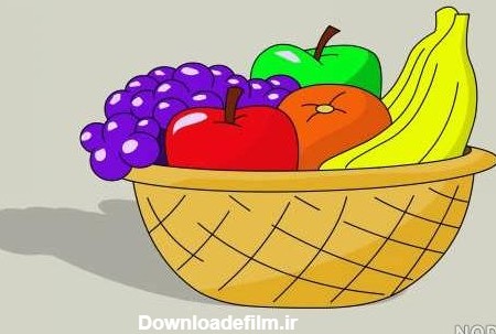 عکس های نقاشی ظرف میوه