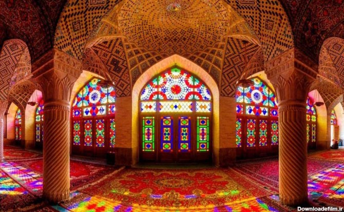 مسجد نصیرالملک، شیراز - از زیباترین مساجد ایران