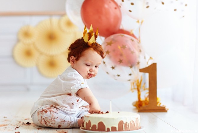 ایده های سالم تر برای نخستین کیک تولد