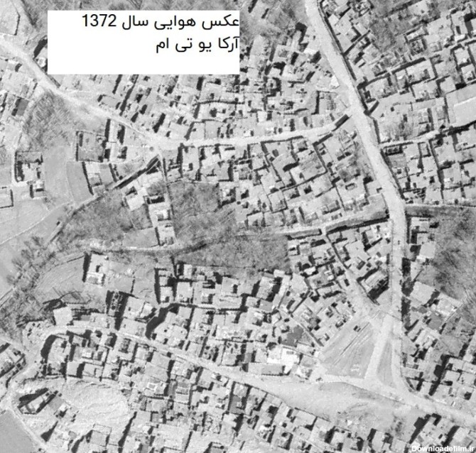 اولین عکس هوایی در ایران