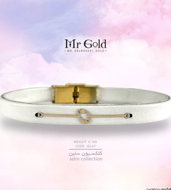 مدل دستبند چرمی طلا مردانه + عکس های متنوع