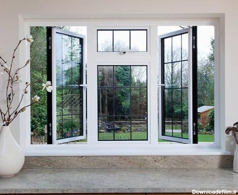انواع پنجره ساختمانی - پنجره دو جداره آوان صنعت