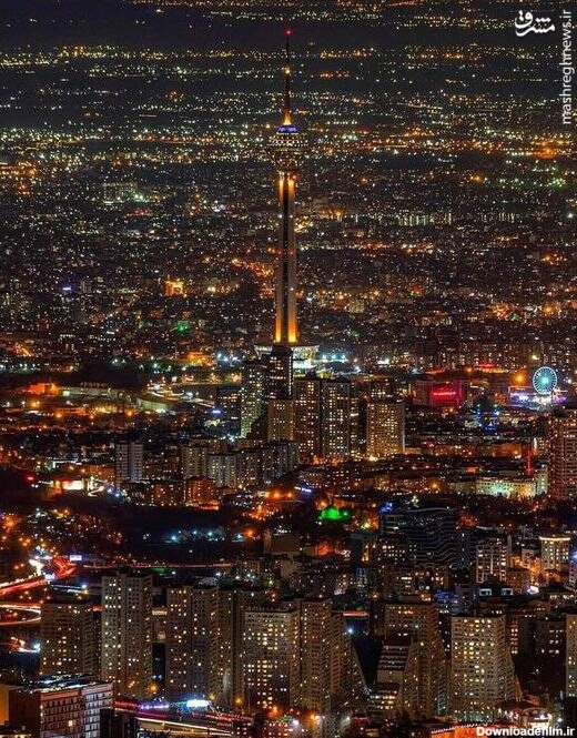 مشرق نیوز - عکس/ تهران زیبا در شب