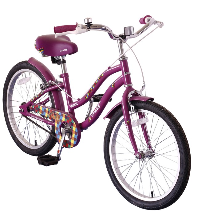 دوچرخه نوجوانان کراس مدل MEMOL سایز 20 (دخترانه) - کراس اسپرت