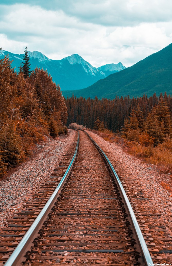 تصویر زمینه ریل قطار :: دیجی ماجدیمول