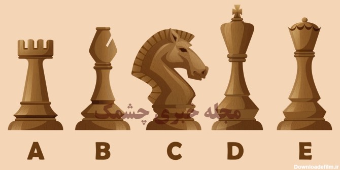 تست براساس انتخاب مهره شطرنج