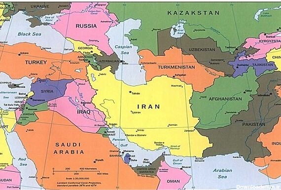 ایران با چه کشورهایی مرز خاکی دارد؟