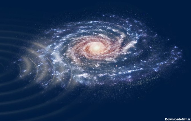 محققان برخورد کهکشان راه شیری با کهکشان قوس را نشان دادند | سایت ...