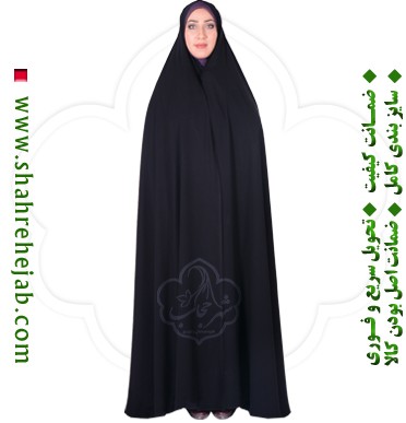 چادر سنتی ایرانی کرپ کریستال شهر حجاب مدل ۸۰۰۷