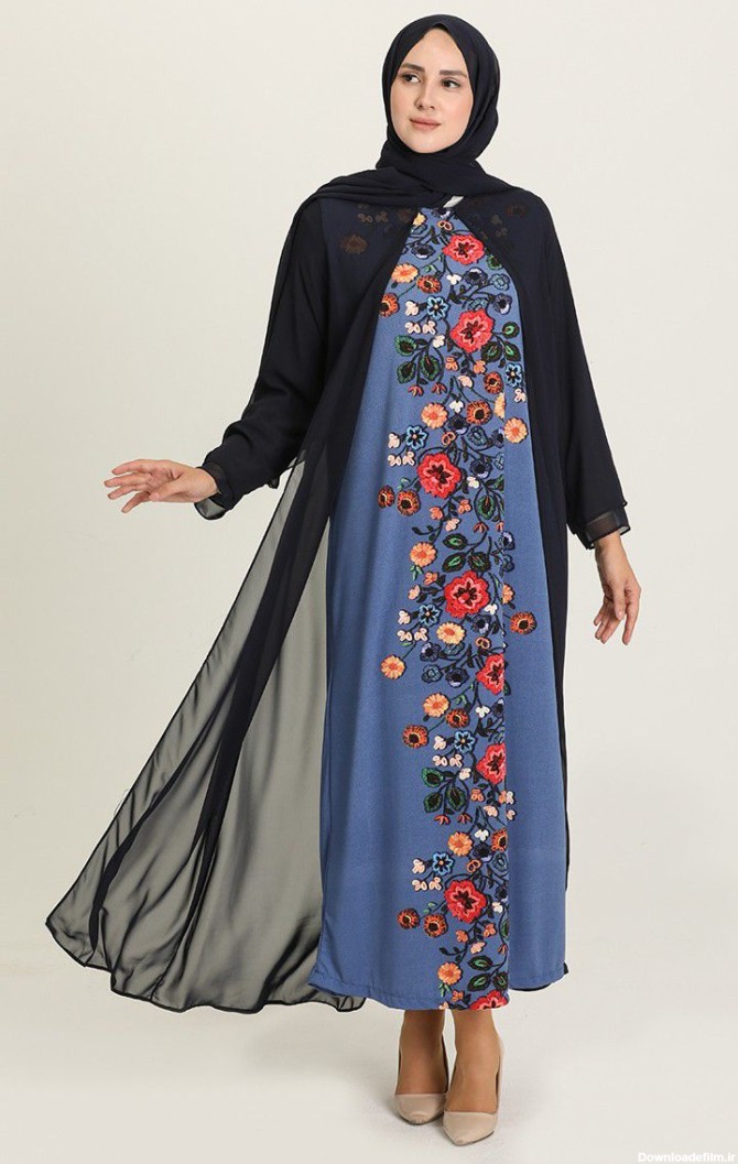 36 مدل لباس مجلسی با حجاب؛ به همراه عکس