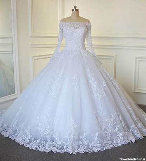 مدل لباس عروس پف دار زیبا شیک خاص و مدرن