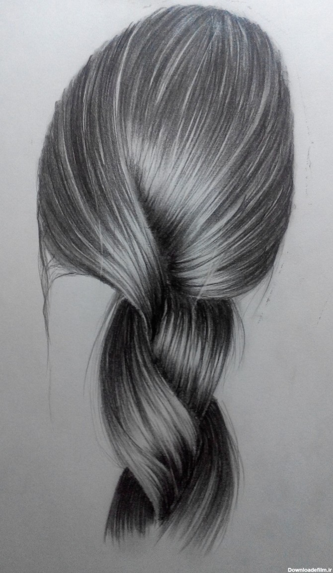 مداد طراحی مو بافت - عکس ویسگون