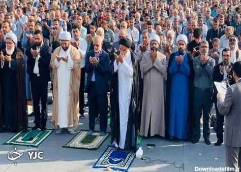 نماز عید سعید فطر در اهواز اقامه شد + تصاویر و فیلم