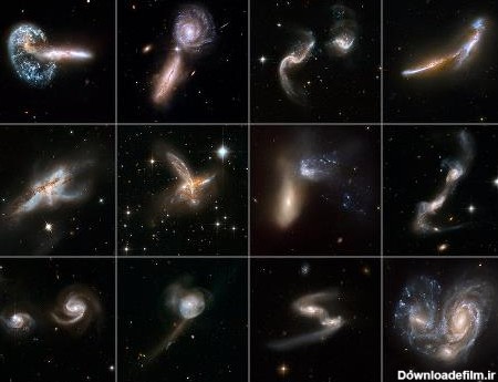 برخورد کهکشانها: شبیه سازی مشاهدات ( ویدئو ) | سایت علمی بیگ بنگ