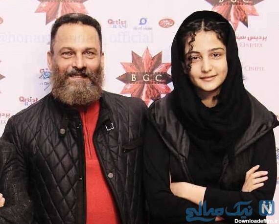 بازیگر حسین یاری | تصویری جالب از حسین یاری در کنار دخترش