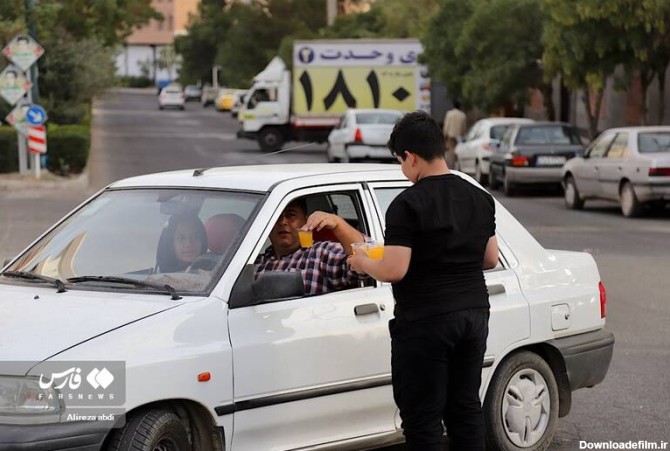 خادمان دهه نودی امام حسین در قزوین