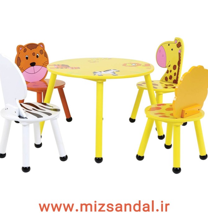 جدیدترین مدل میز و صندلی کودک - میزصندل